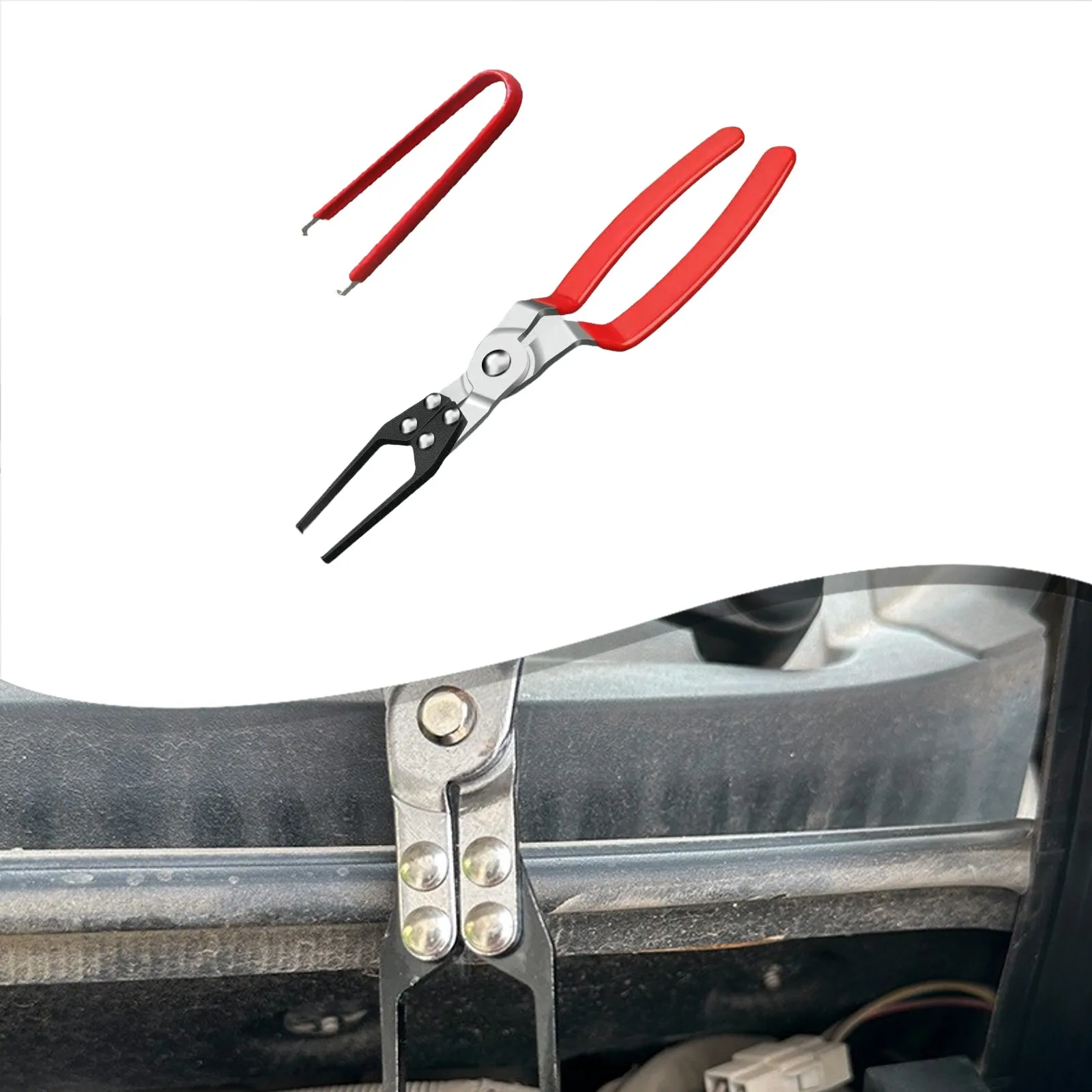 

1 шт. Клещи для снятия автомобильных реле и предохранителей, инструмент для демонтажа и извлечения реле, автомобильные аксессуары