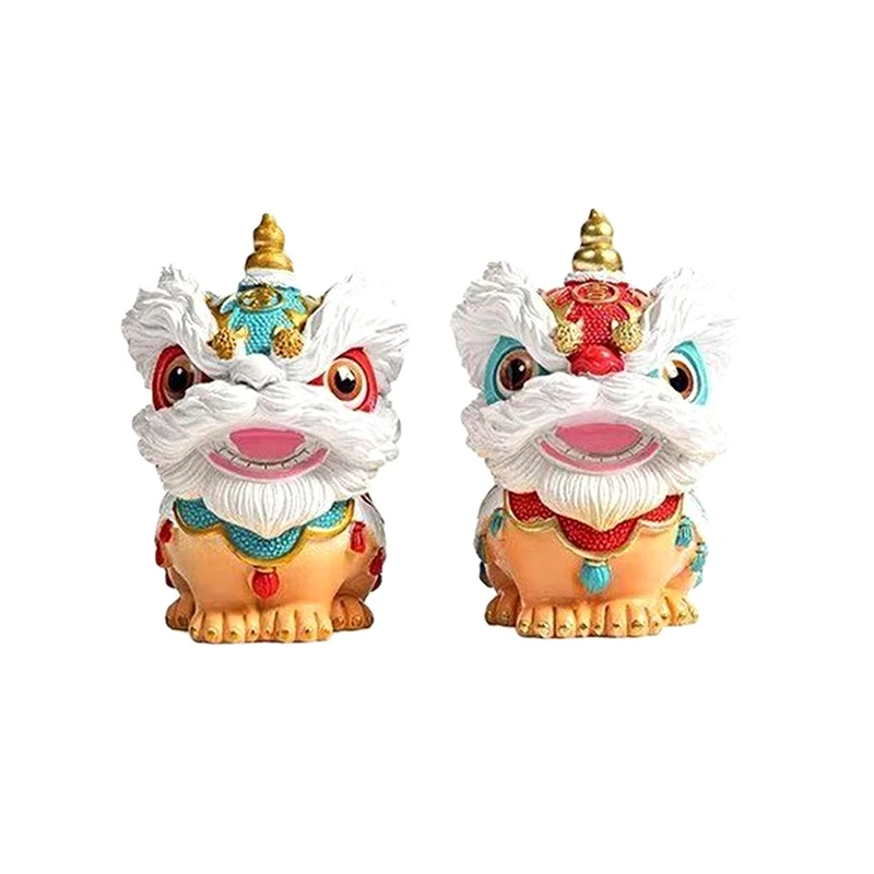 Lucky Doll Color-changing Tea Pet, Lion Dance, Auspicious Tea Table Decoration, Lion Dance, New Chinese Style Home Tea Pet,