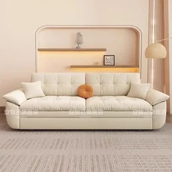 Luksusowa Sofa do Salonu Nordic Oszczędność Miejsca Estetyczna Wielofunkcyjna Składana Sofa Łóżko Wysuwana Sofa Cama Meble Do Sypialni