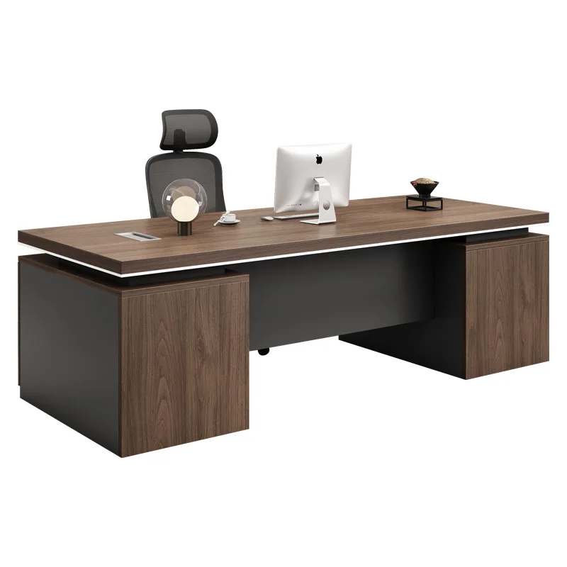 High-quality Boss President Chairperson's Desk Senior Sense Head Manager Office Chair Combination