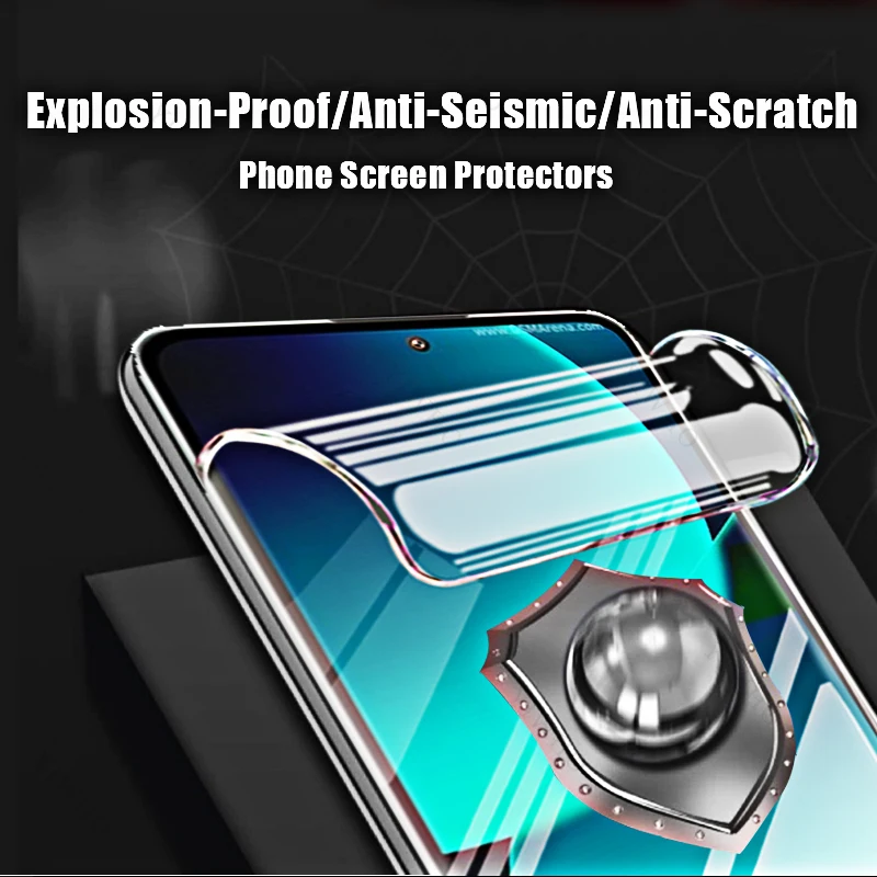 4-1pcs for Xiaomi 13T 12T 11T Pro Screen Protectors HD Soft Hydrogel Film for Xiaomi 13TPro 12TPro 11TPro Anti-Shatter Not Glass