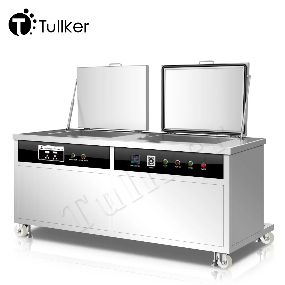 61L غرفين تصفية مقشدة الزيت الشاحن التربيني اسطوانة مضخة الأجزاء المعدنية الفولاذ المقاوم للصدأ 40 كيلو هرتز جهاز منظف بالموجات فوق الصوتية