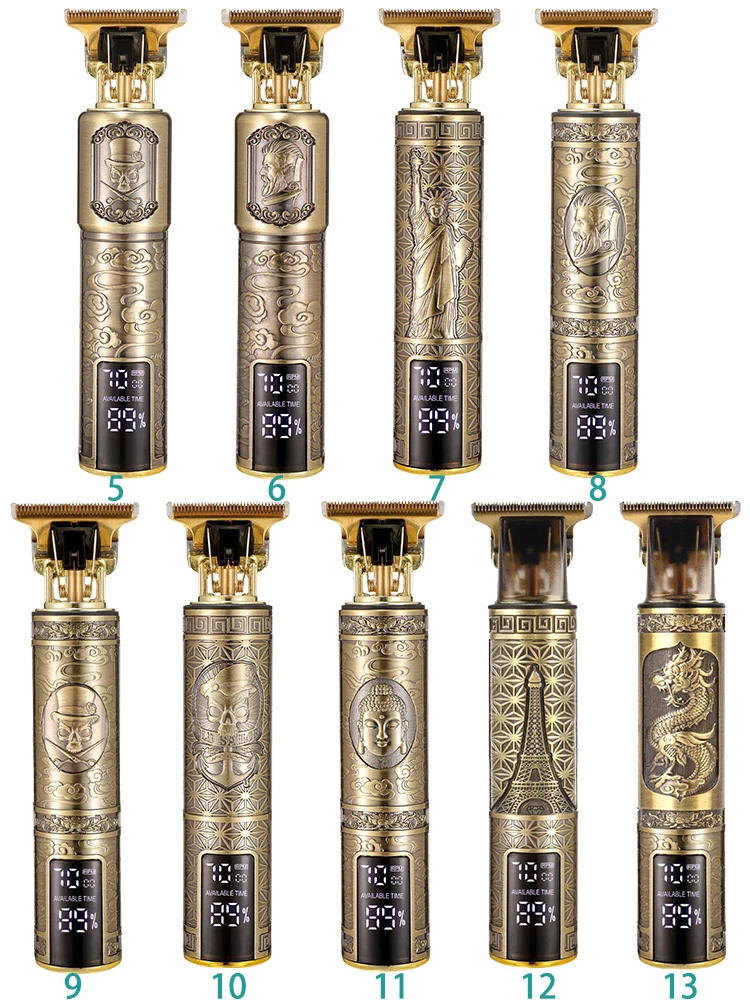 ZqZq-cortadora de pelo para hombre, máquina para cortar el pelo, recargable, para barbero