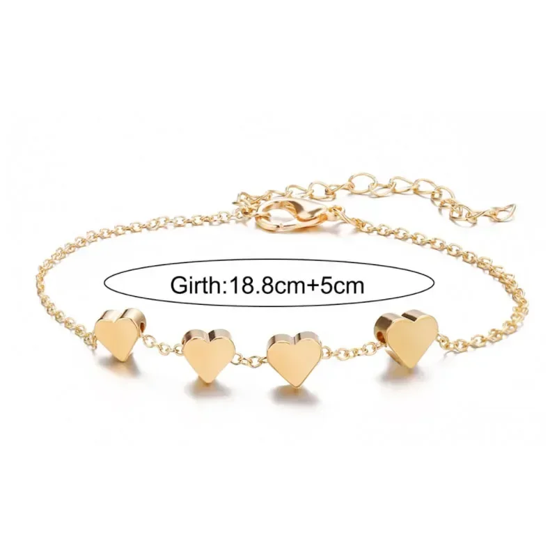 Delysia King  Alloy Peach Heart Bracelet