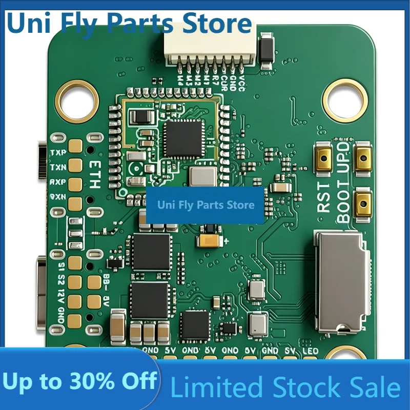 UniFlyAi-FC-2 AI Guidance Flight Controller, Open Source Betaflight Firmware Drone FPV Fixed Wing Flight Controller