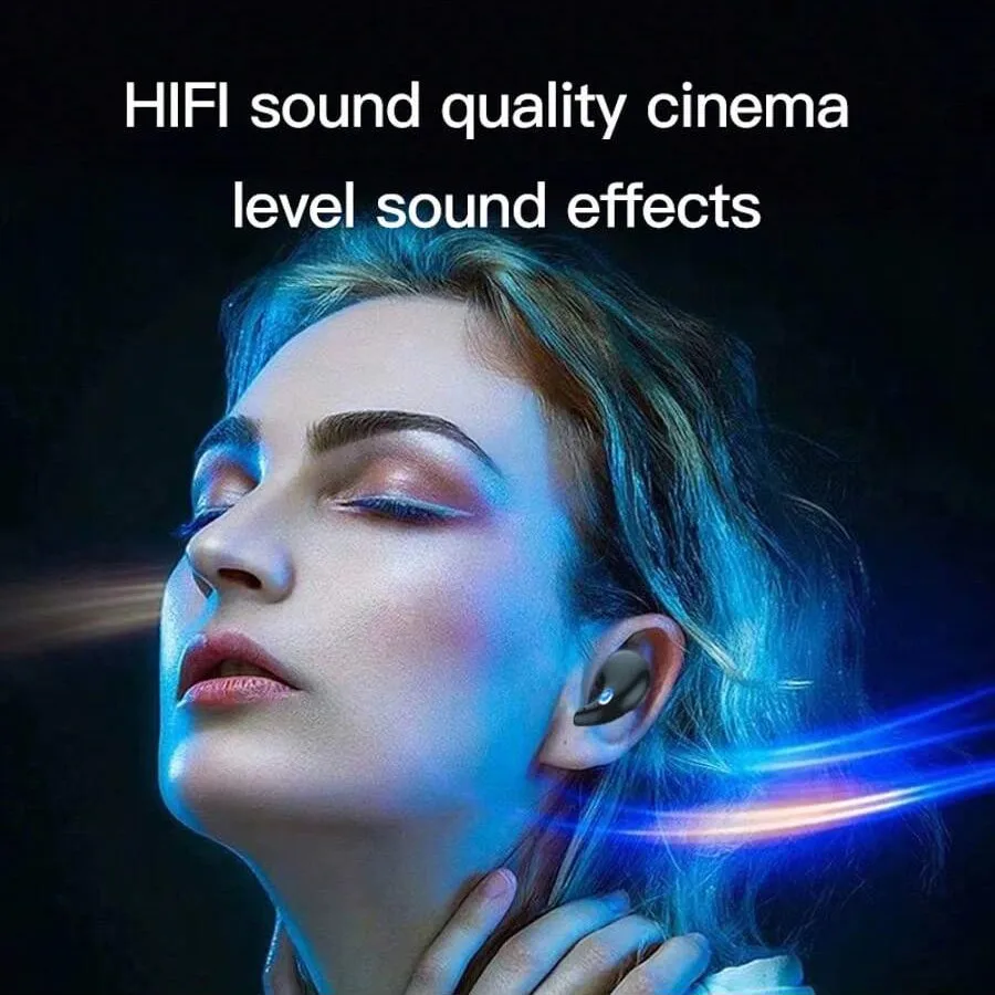 Bluetooth Headphones Bluetooth Earbuds Lightweight Bluetooth Earphones Significantly Reduce Neck and Shoulder Fatigue Over Time view 3