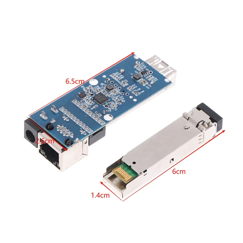 Moduł konwertera mediów Mini RPOE 1G z gniazdem SFP, transceiver SFP, gniazdo SFP, przełącznik światłowodowy Ethernet SFP z RJ45