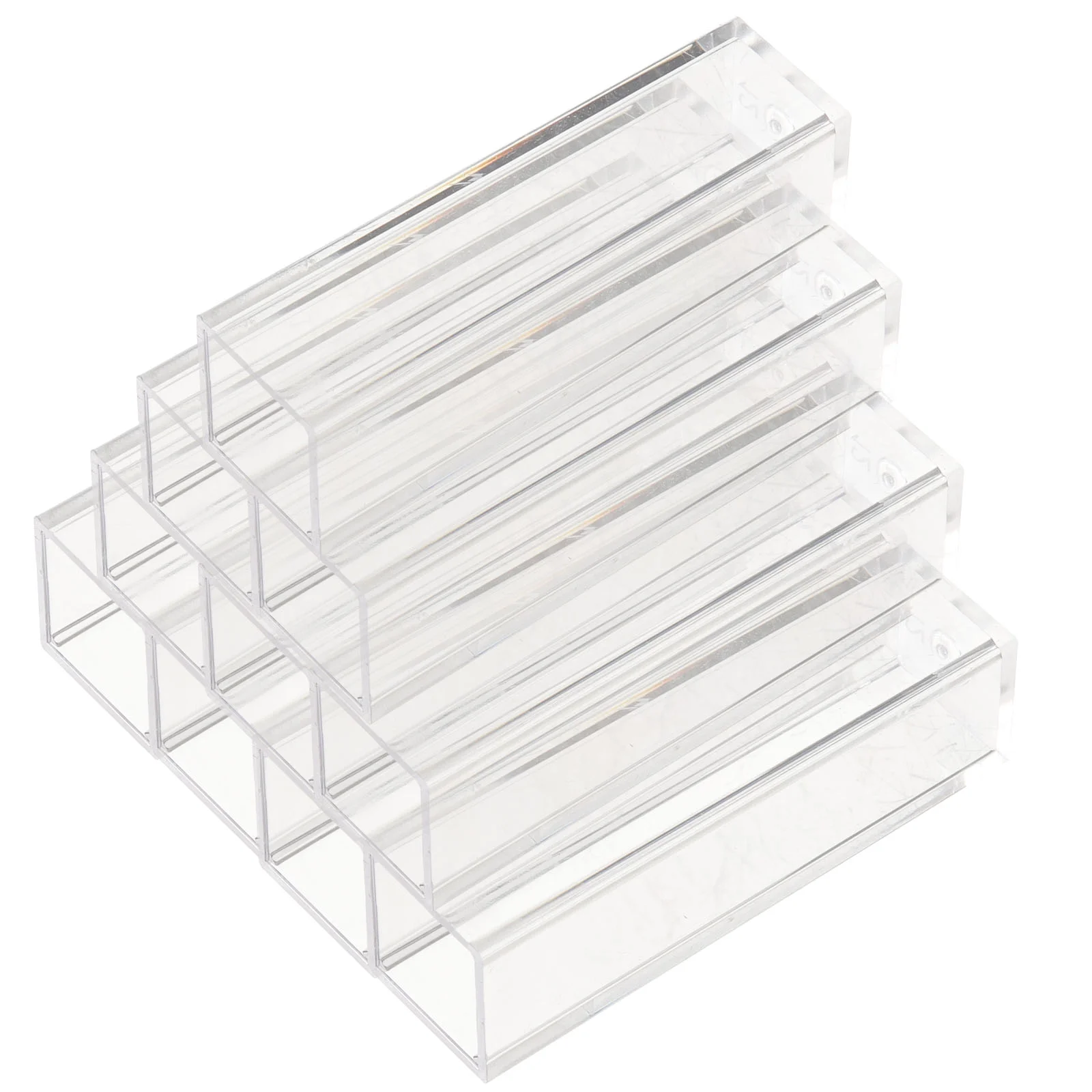 10PCS 45ML Polystyrene Disposable Plastic Cuvette(Transparent)