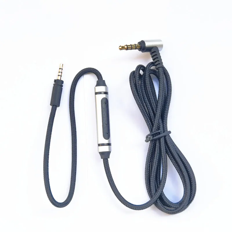 Kopfhörer-Audiokabel für Sennheiser HD400S HD350BT HD4.30 HD4.40BT HD4.50BTNC HD450B mit Mikrofon MOMENTUM Audio-Verlängerungskabel – Detail 8