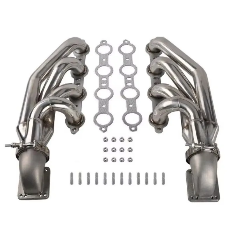 

SXLL 1997-2015 Small block V8 LS1/LS2/LS3/LS6 LSX turbo exhaust manifold with T3 T4 to 3.0 "v-shape with elbow