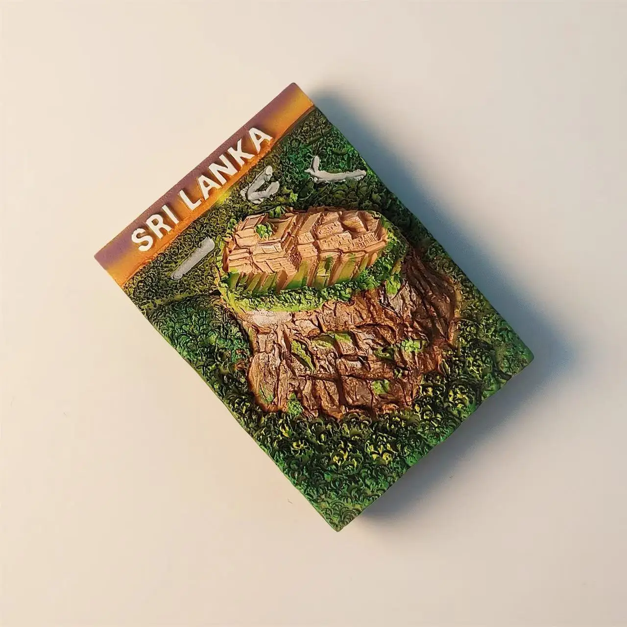 سريلانكا كولومبو سيجيريا تذكارية سياحية إبداعية معلم المدينة القديمة العمارة ملصق مغناطيسي ملصق الثلاجة #4