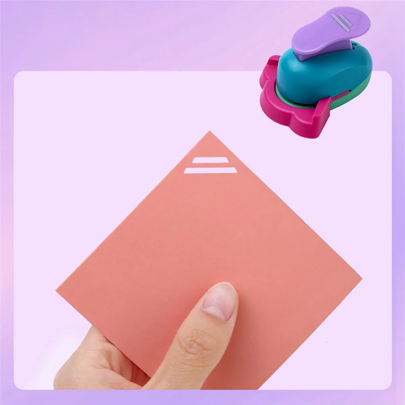 منحنى خرامة الحرف اليدوية ذات الزاوية المستديرة المزدوجة DIY ثقب لكمة الة قطع الورق النقش