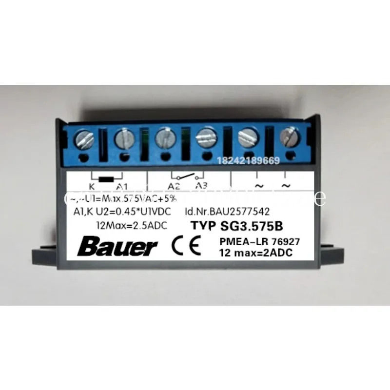 rectifier Domestic Bauer Typ SG 3.575B BAU2577542 U1=max.575VAC+5%