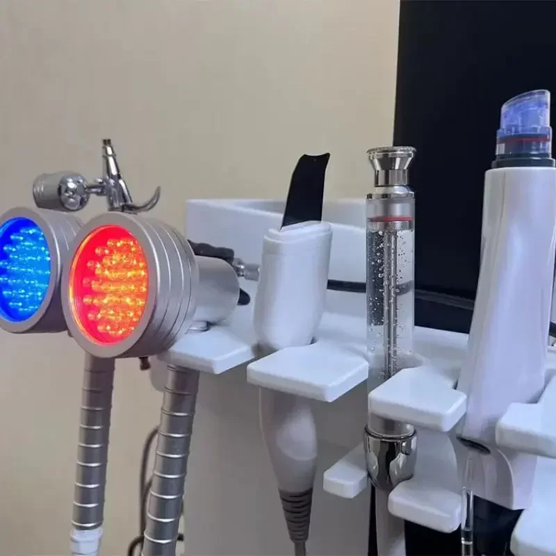 Limpiador Facial de alta concentración con diamantes, máquina de oxígeno, antienvejecimiento, rejuvenecimiento de la piel, novedad de 2024