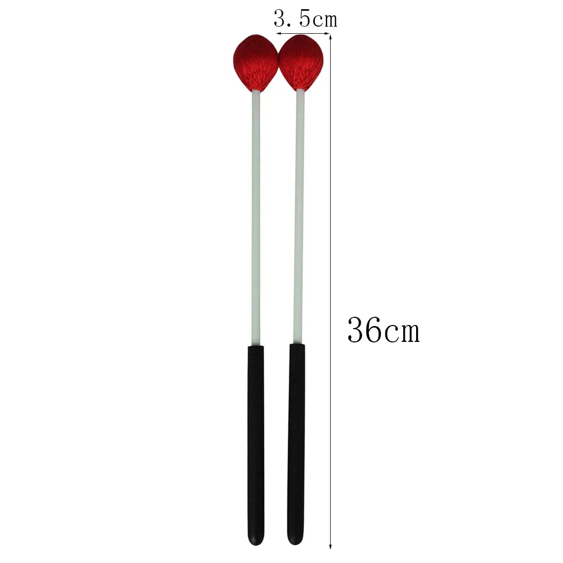 2Pcs Marimba Mallets Color Yar - Musical Instrument Mallet recension och pris