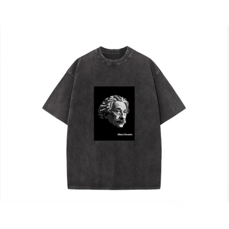 

Qloiolp Science Футболка Big Bang Уличная одежда Спортивный скейт Повседневная Модные Премиум принты Высококачественная стирка Будьте уникальными