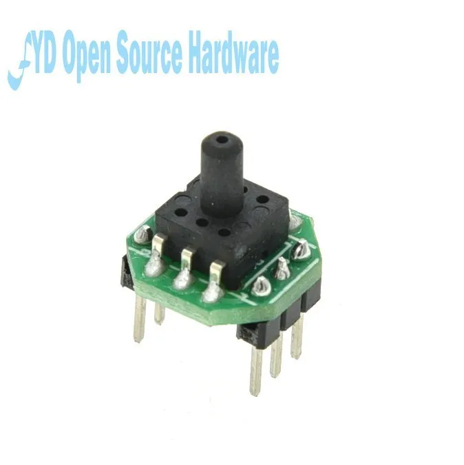 XGZP6847D digital IIC pressure sensor module I2C output 0～300/500/700k/1000KPa/1MPa gauge pressure 5V 2.5-5.5V