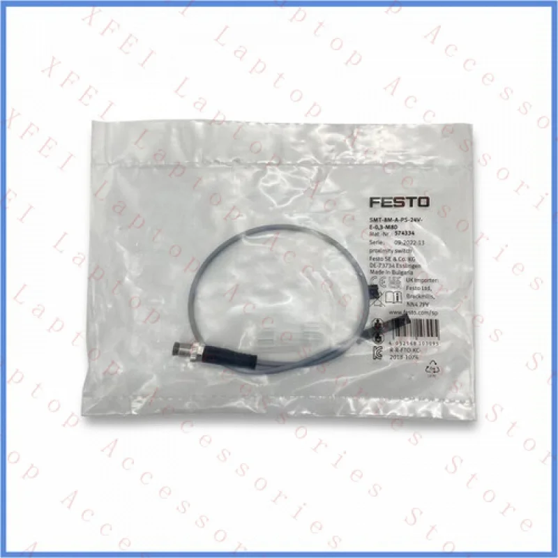 

F Новый герметичный датчик приближения Festo SMT-8M-A-PS-24V-E-0,3-M8D-574334