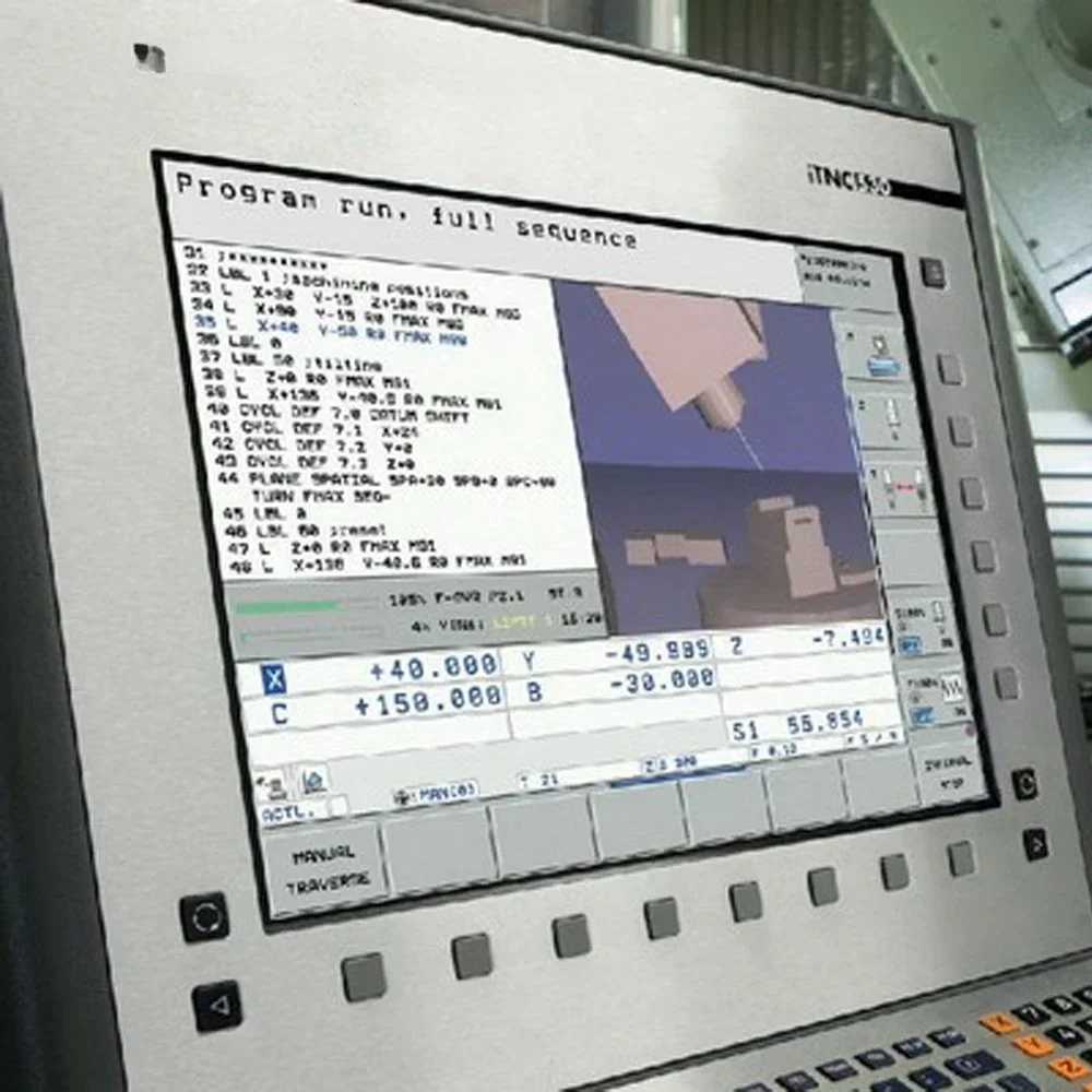 HotTNC 620 أداة آلة التحكم باستخدام الحاسب الآلي نظام CNC ITNC530