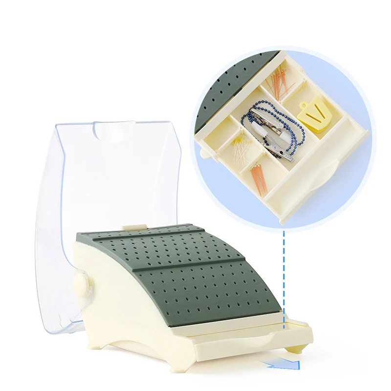 

Коробка для стоматологических боров с ящиком, 142 отверстия, держатель для блока одонтологии, чехол для стерилизатора, чехол для стоматологических дрелей, держатель для дезинфекции, инструменты