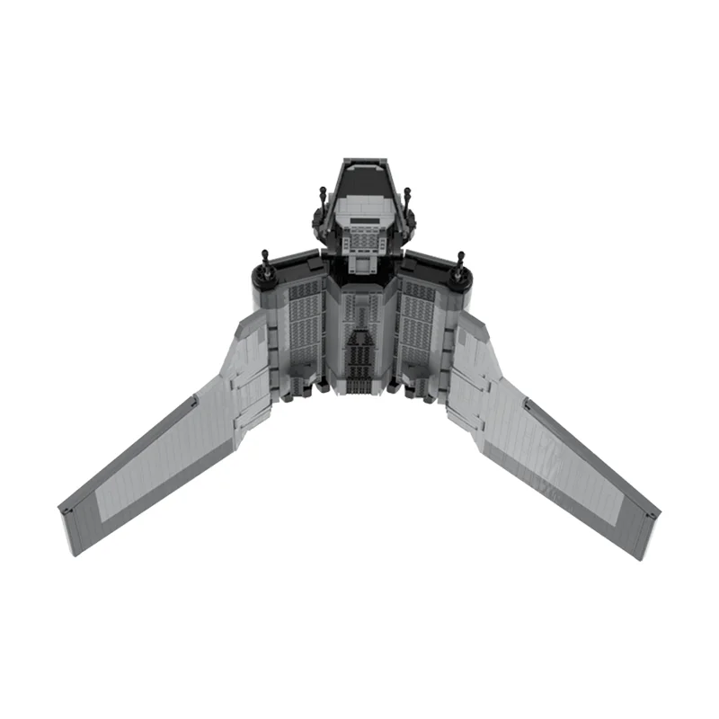 3484PCS Moc Star Battle Grey Nu-class Attack Shuttle Model Building Block Bricks DIY Creative Assembly Educational Toys Kid Gift