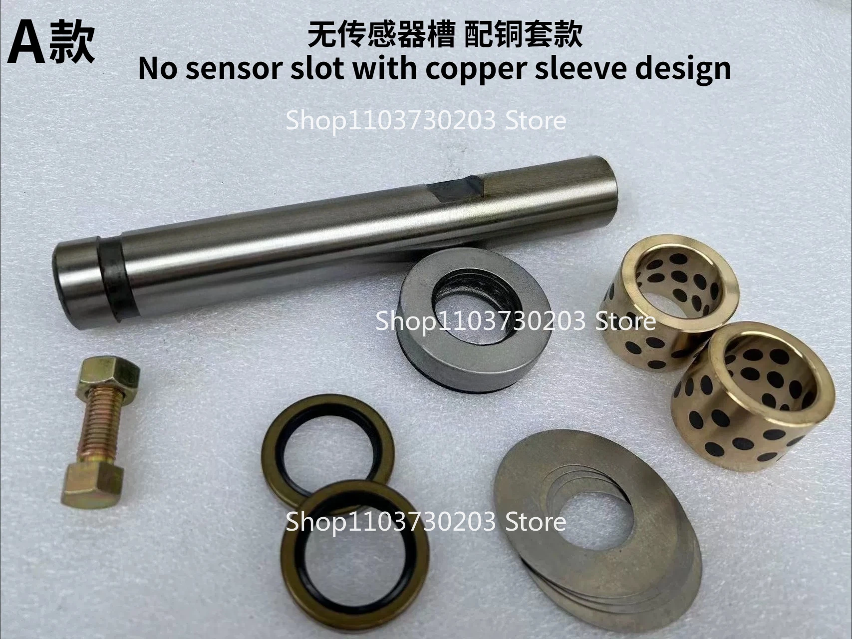 

Main Pin Vertical Shaft King Pin Repair Kit Copper sleeve 43232-26600-71 7F 8F for Toyota Forklift 1-3.5 Tons