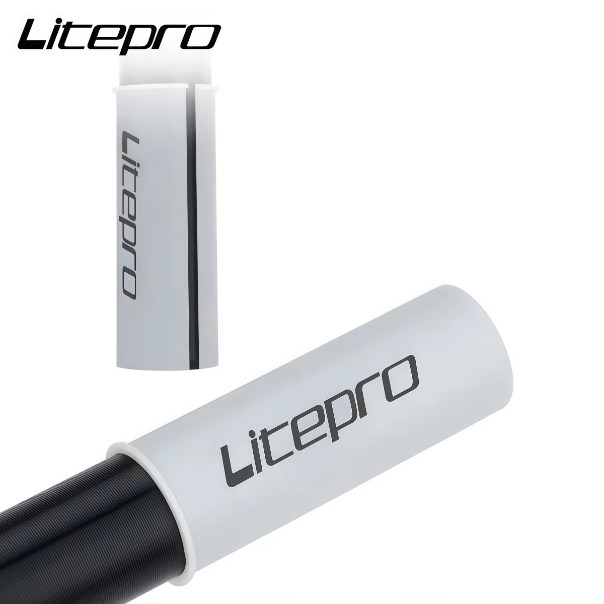 LITEPRO 33.9mm Bike Seatpost Protective Sleeve For Dahon 412 Folding Bicycle Seat Post Anti-Slip Shim 101mm Long (10 g)