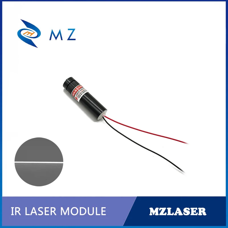 Imagem -03 - Mini Linha Módulo Infravermelho do Diodo Laser do ir Focalização Ajustável Mais Baixo Poder Estojo Compacto Classe ii 3v 5v 12v 24v 780nm 1mw