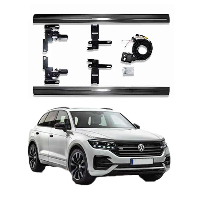 Factory Wholesale Auto Accessories Electric Foot Pedals Automatic Running Board Power Side Step For VW Touareg eHybrid 2022