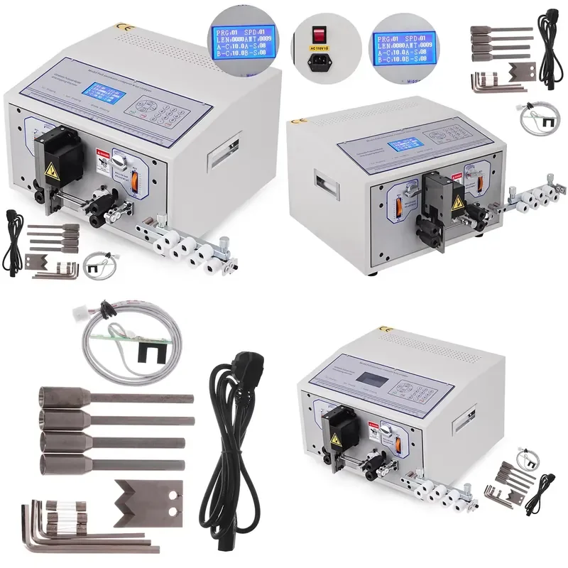 6 square millimeter cable stripping machine High speed automatic copper cable stripping machine
