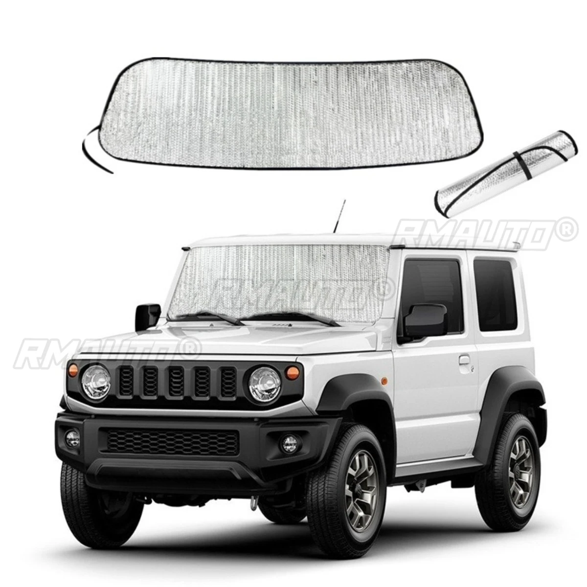 For Suzuki Jimny JB64 JB74 2019-2025 Car Sunshade Windshield Reflective Foldable Car Sunshade Modification