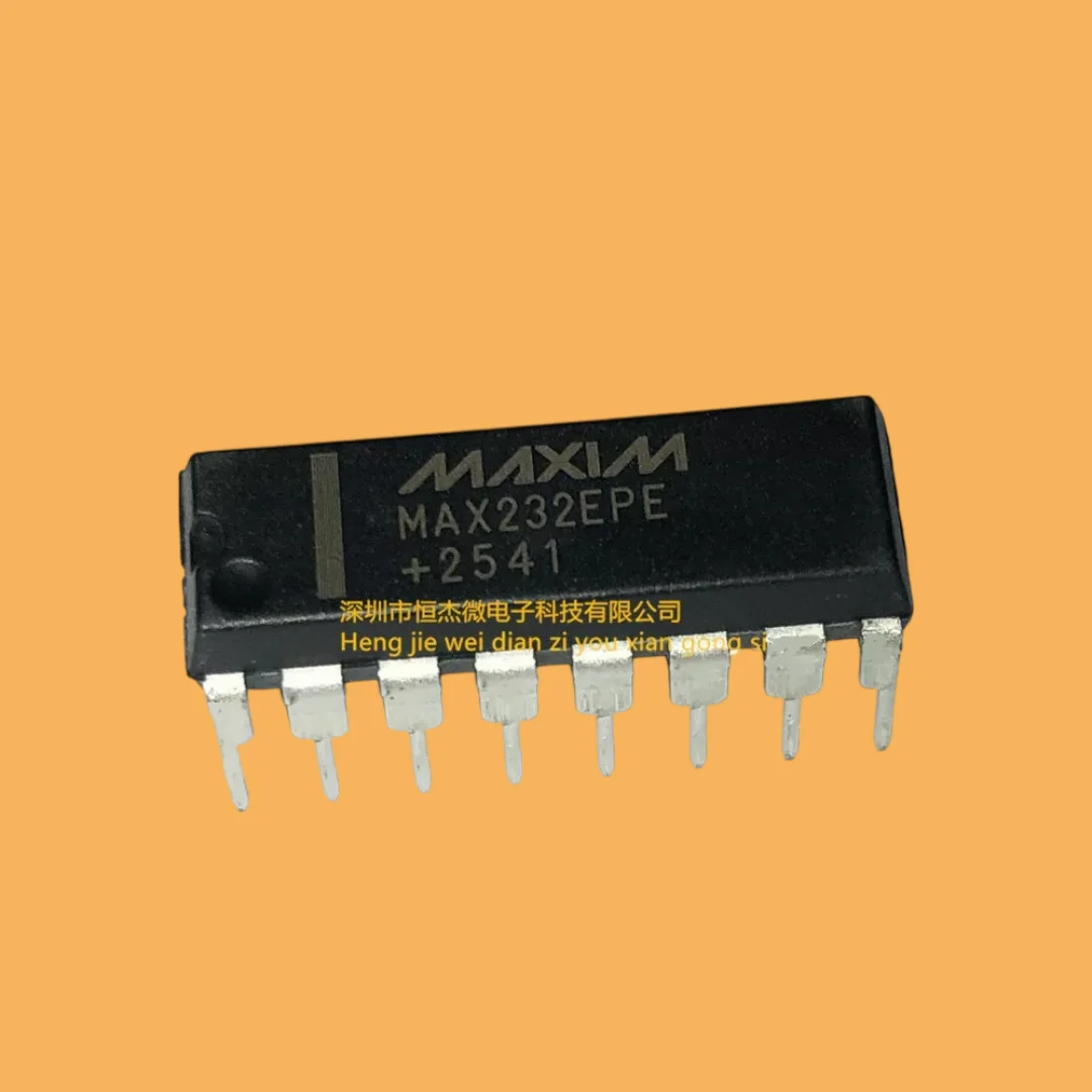 10PCS/new imported original MAX232EPE MAX232CPE DIP16 in-line RS-232 interface IC