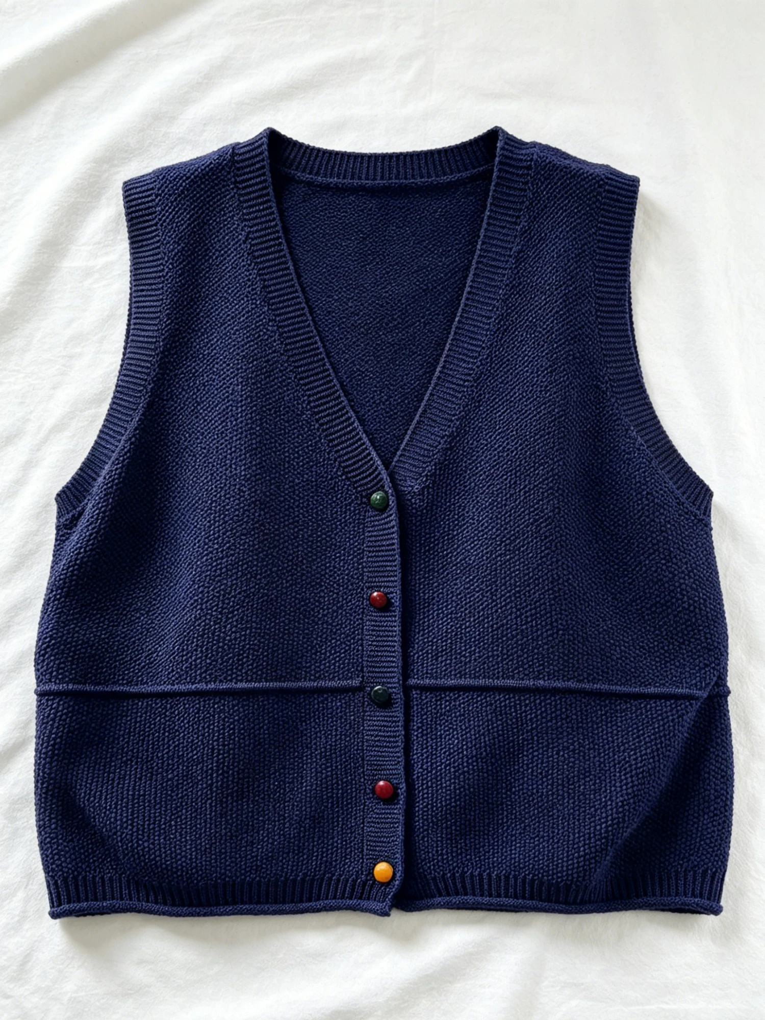 

Женский вязаный кардиган-жилет больших размеров в японском и корейском стиле, весна-лето, повседневный.