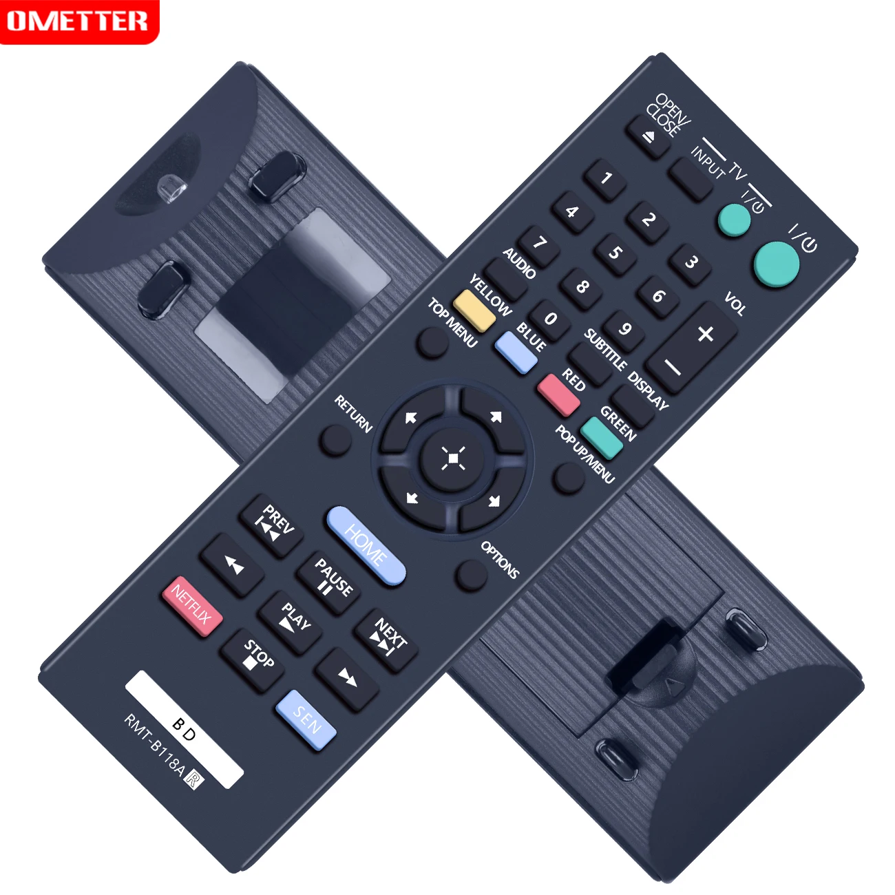 RMT-B118A Replaced Remote Control for Sony Blu-Ray DVD Player BDP-BX18 BDP-S185 BDPBX3100 BDP-BX39 BDP-S1100 BDP-S185WM