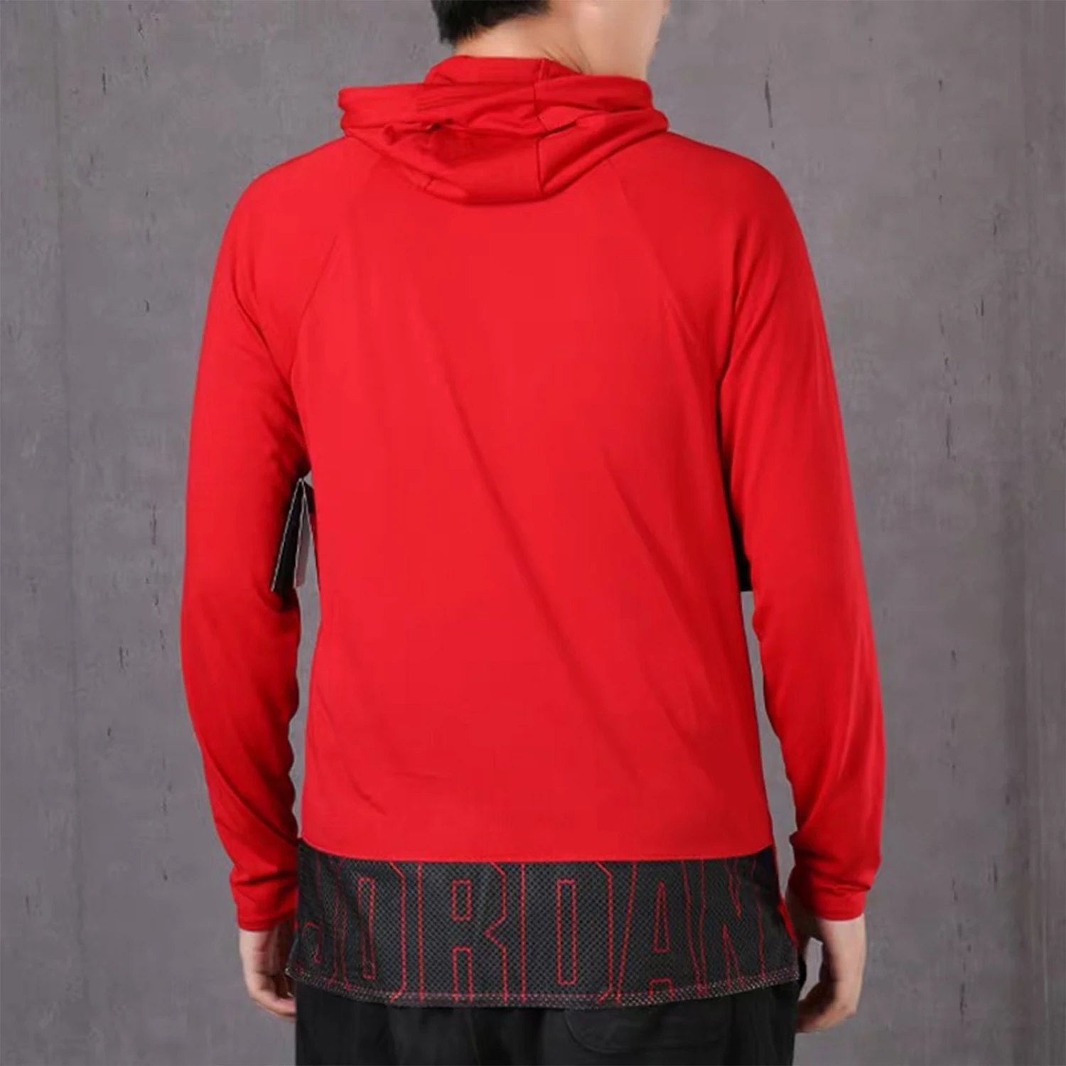 Nike genuine JORDAN new men's red ball sports hooded sweatshirt CD5188-687