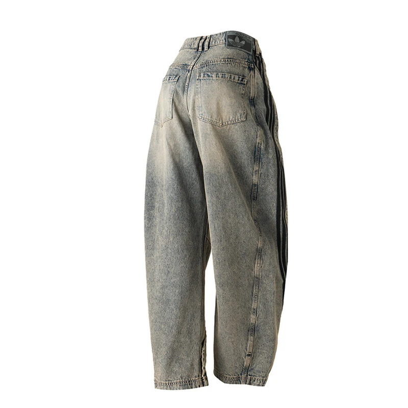 Adidas (Adidas) Trefoil Denim Trousers Women's Pants Banana Denim Transport Ky5189