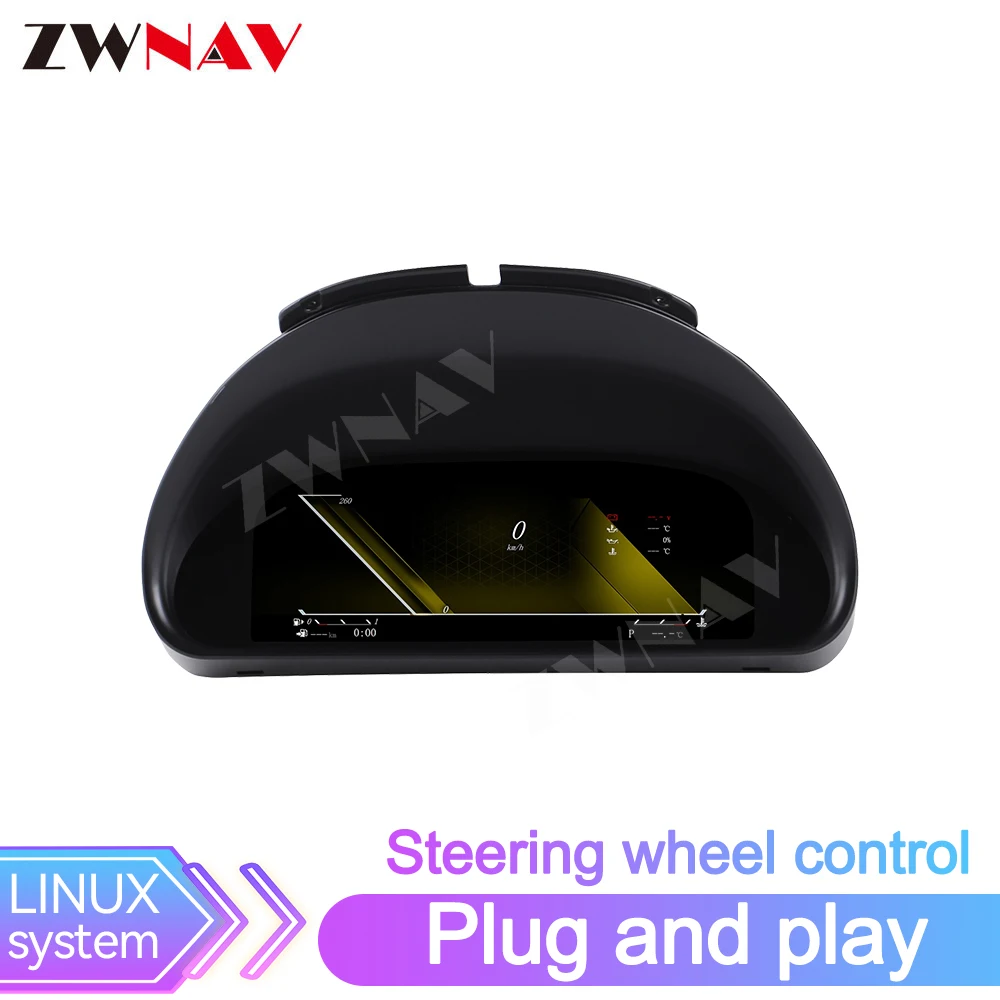 

12,3-дюймовая цифровая панель приборной панели для BMW X5 E53 E39 1999-2006, вариант виртуальной приборной панели, кабина, спидометр, приборная панель