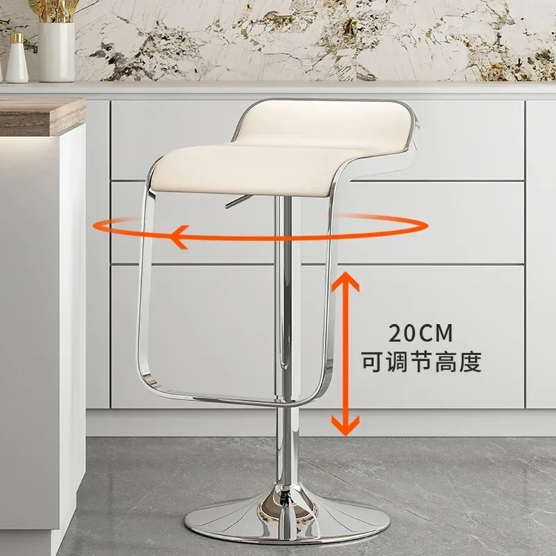 كراسي بار الشمال الحديثة قطب مقعد مرتفع مكتب الاستقبال كراسي بار قابل للتعديل رفع بار الأثاث تابوريتي ألتو LLBC