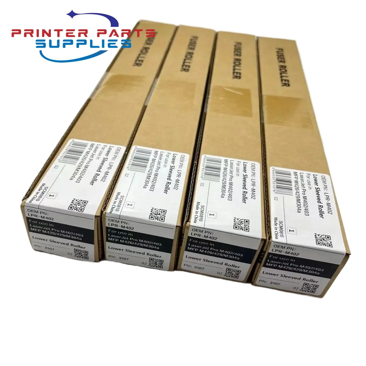5PCS LPR-M402 for CET Quality Lower Foam Sleeved Pressure Roller for HP LaserJet Pro M402 M403 MFP M426 M427