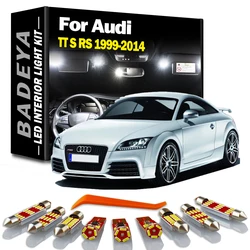 For Audi TT MK1 MK2 8N 8N3 8N9 8J 8J3 8J9 Coupe Roadster 1999-2014 Car Trunk Signal Lamp LED Interior Dome Map Reading Light Kit