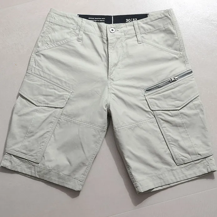 

ROVIC RELAXED Tooling Casual Wash Large Pocket Shorts