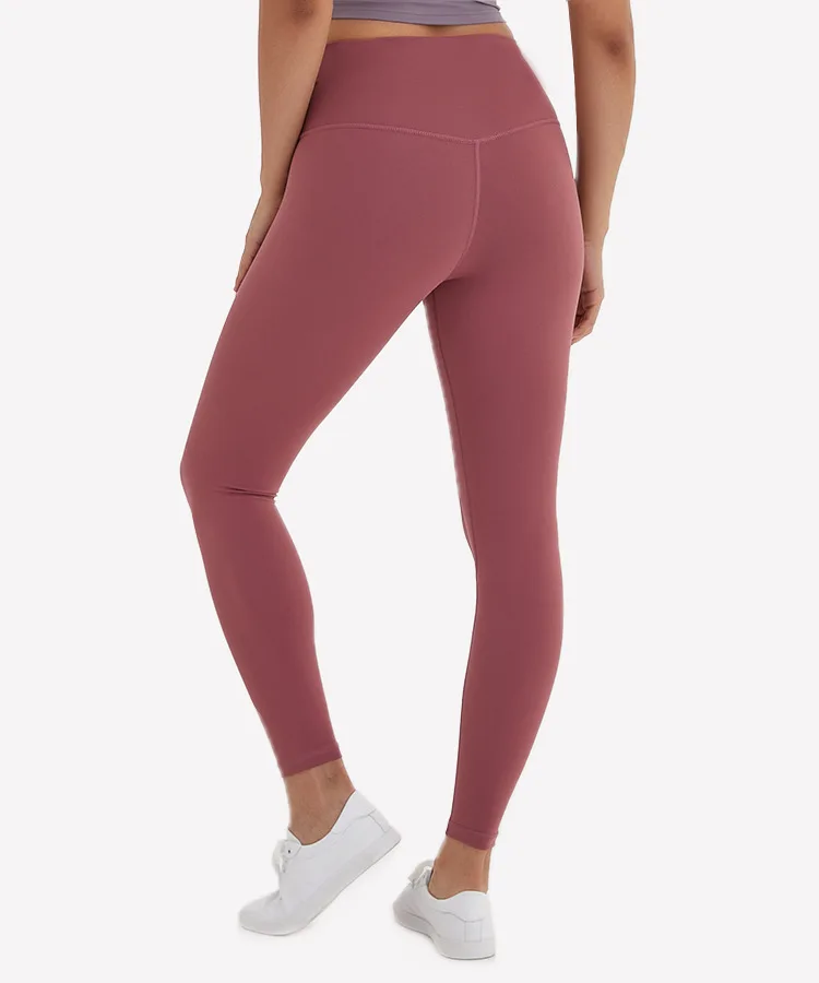 Celana Yoga wanita, 15 Warna tahan Squat 4-Way regang olahraga Gym Legging Fitness ketat