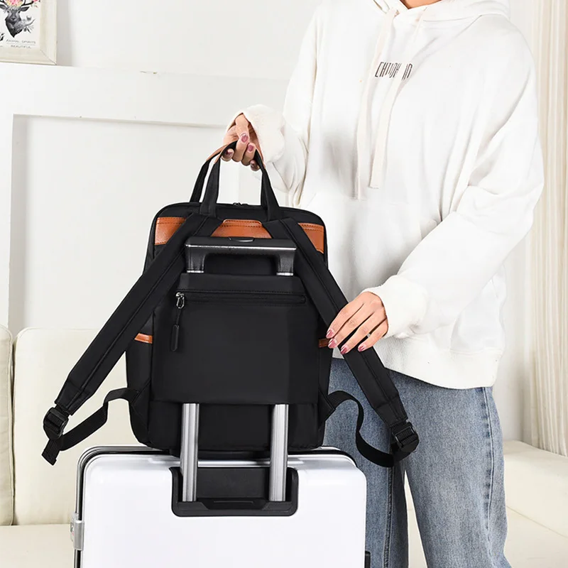 Women Backpack Oxford Cloth Waterproof New Korean Style Outdoor Travel Bag 14 inch Laptop Backpack