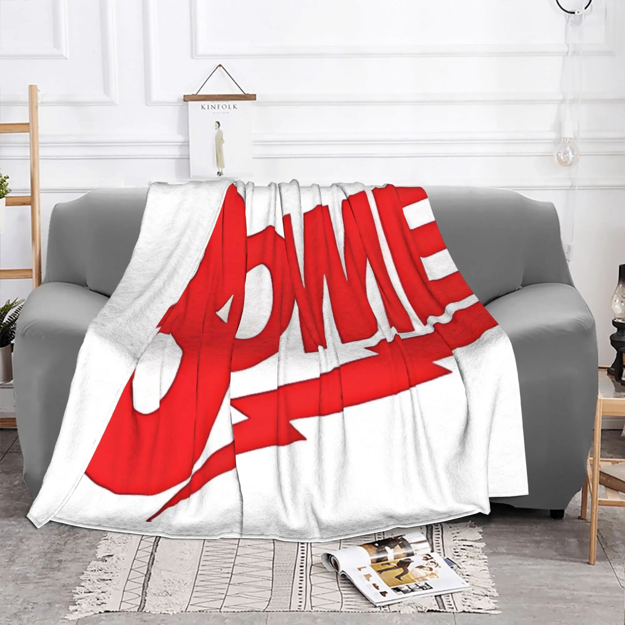 1PC home Cute Room Decor Classic Blanket Throw Blanket David Cool Bowie Novelty Warm Blanket All Season
