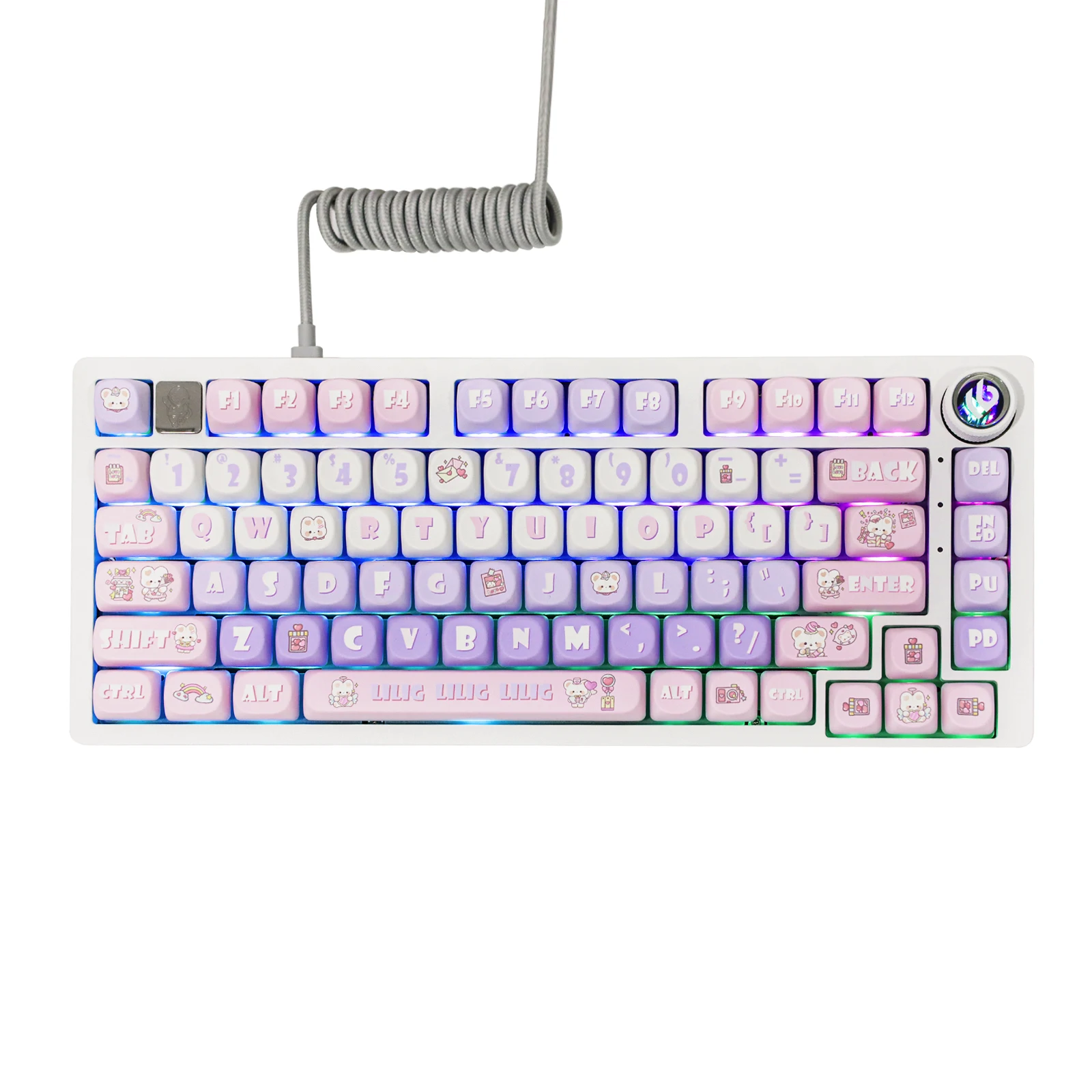 top trending products 2024 EPOMAKER x LEOBOG Hi75 Sleek 75% Wired Mechanical Keyboard custom keyboard gaming rgb