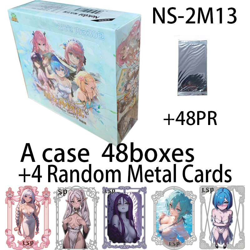 Wholesale Goddess Story NS-2M13 Collection Card Cute Anime Waifu Booster Box ACG CCG Doujin Toys And Hobbies Gift