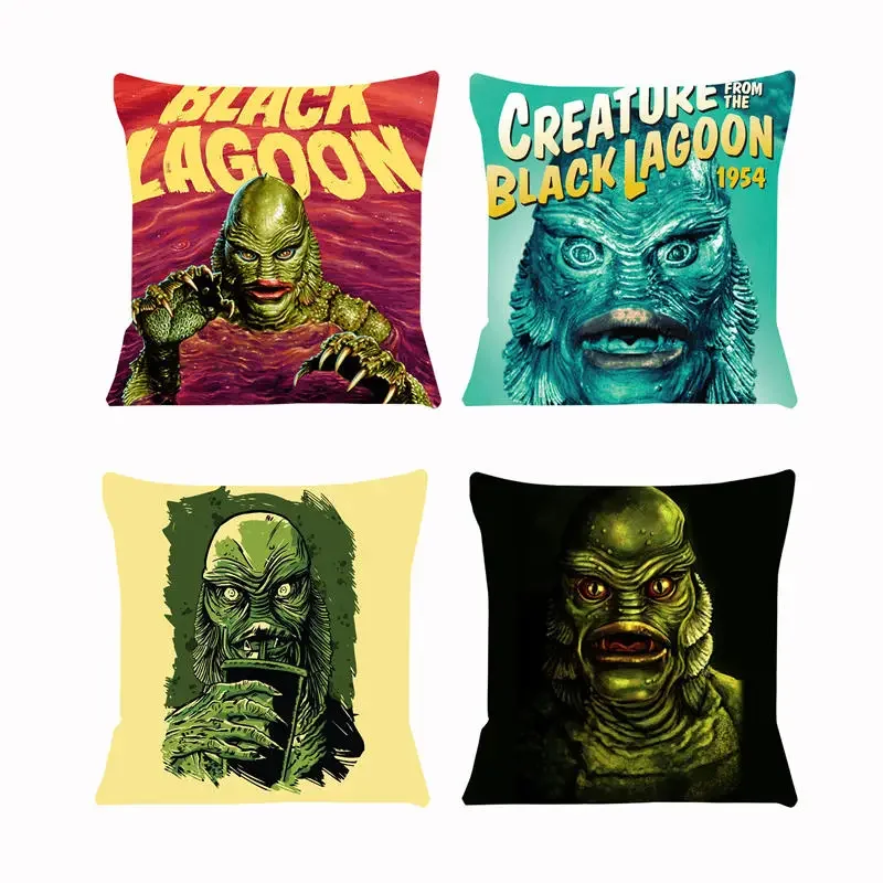 Cushion Cover The Black Lagoon For Sofa Pillow Cover Living Room Stills Pillow For Chairs Pillowcase Home Decorative