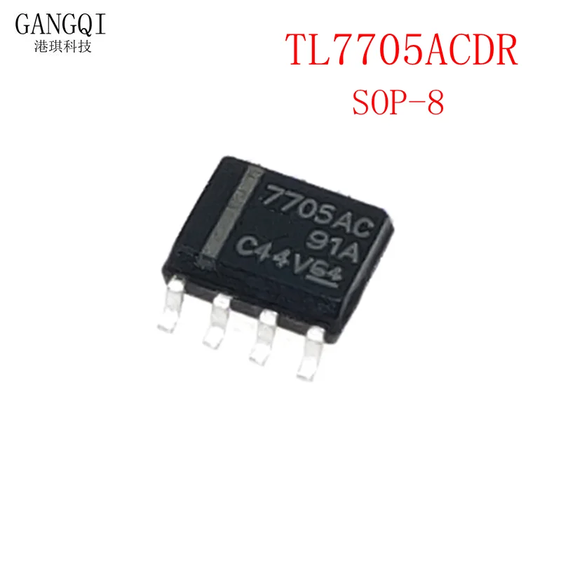 10PCS/LOT TL7705ACDR 7705AC SOP8 TL7705 TL7705AC New IC In Stock