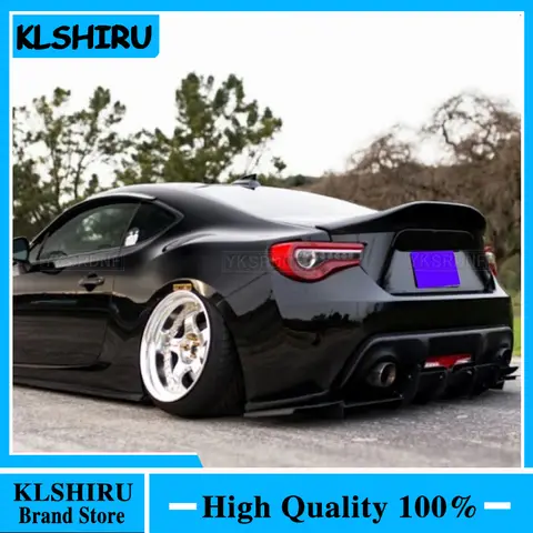 하이 퀄리티 ABS 스포일러 윙 바디 키트, 광택 블랙 또는 화이트, 2012-2020 토요타 86 스바루 BRZ Aimgain 스타일