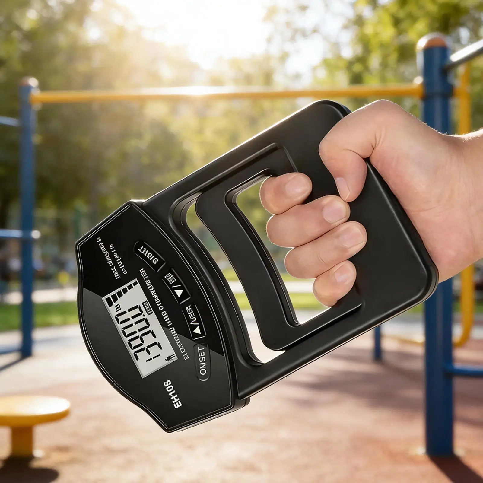 

Тестер силы хвата, перезаряжаемый динамометр, электронный тестер силы хвата для взрослых, мужчин и женщин, для дома, гостиной, спальни